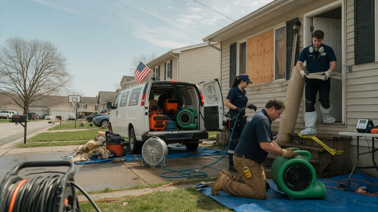 Water Damage Restoration in Meredosia, IL near me